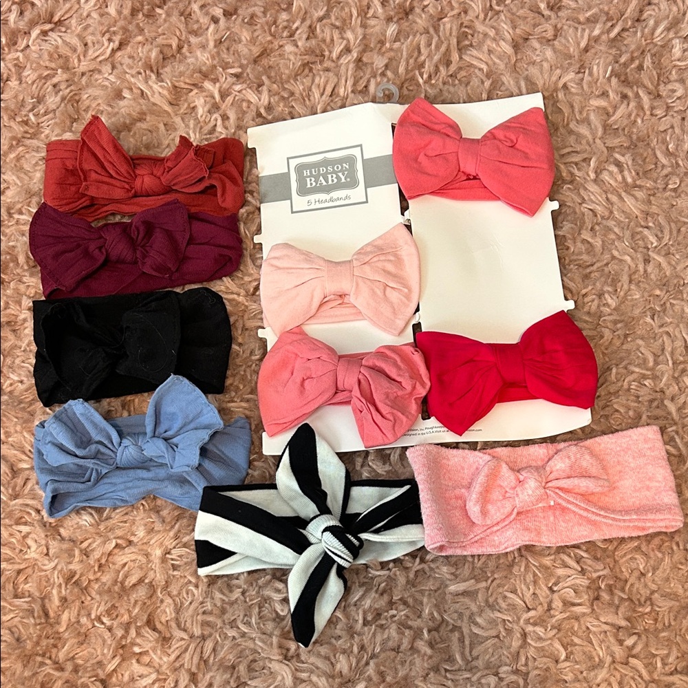 Baby Colorful Bow Headband Collection